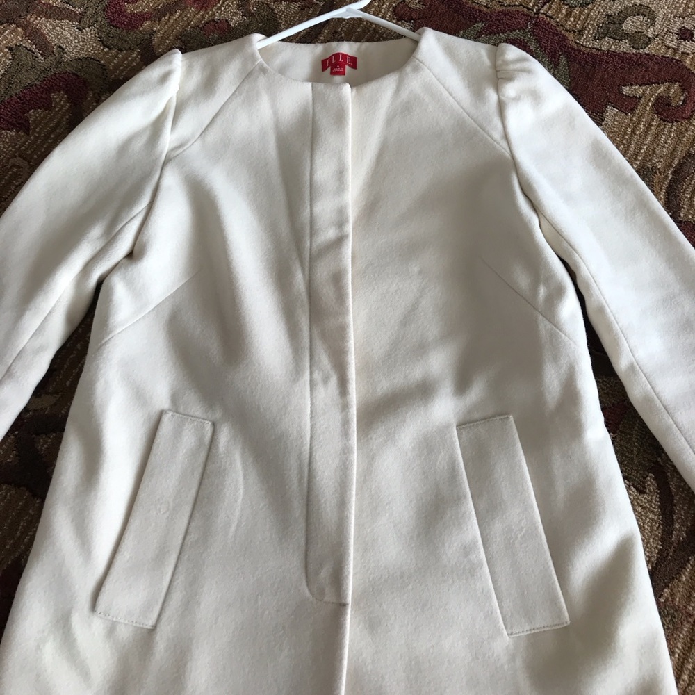 SLIGHTLY USED NICE WOOL JACKET BY ELLE